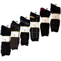 Marc Gold Men's Patterned Dress Socks 5 Pack